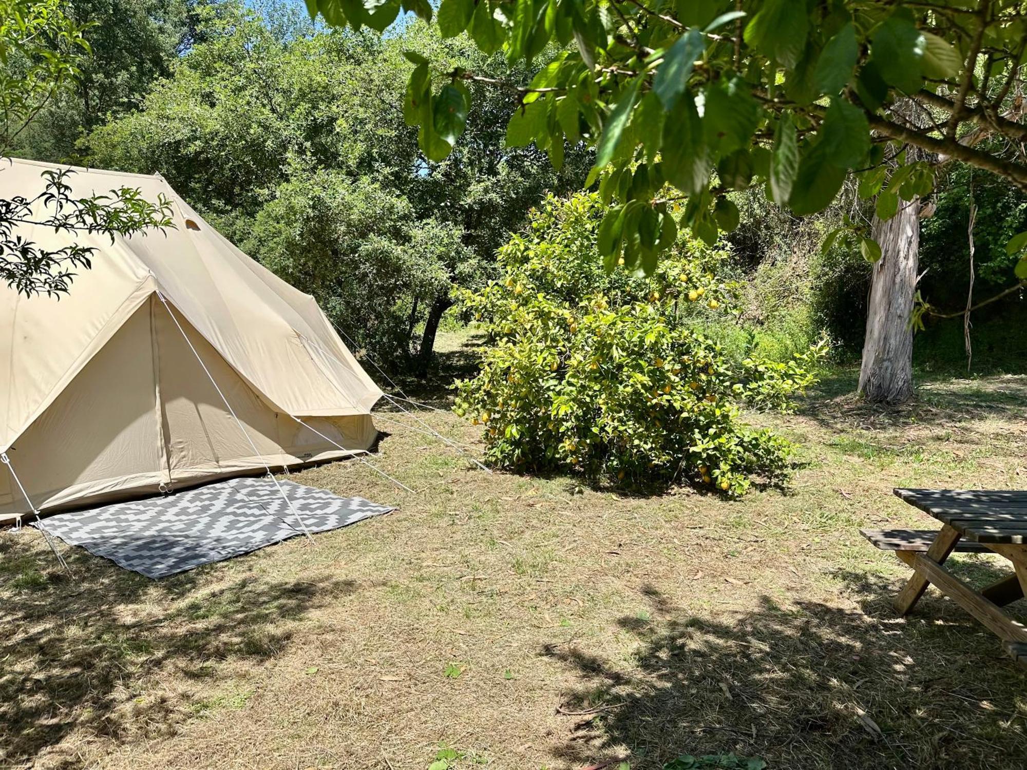 Giant Canvas Rental Tent Agro-Turismo Quinta Da Fonte Фигейро-душ-Виньюш Экстерьер фото