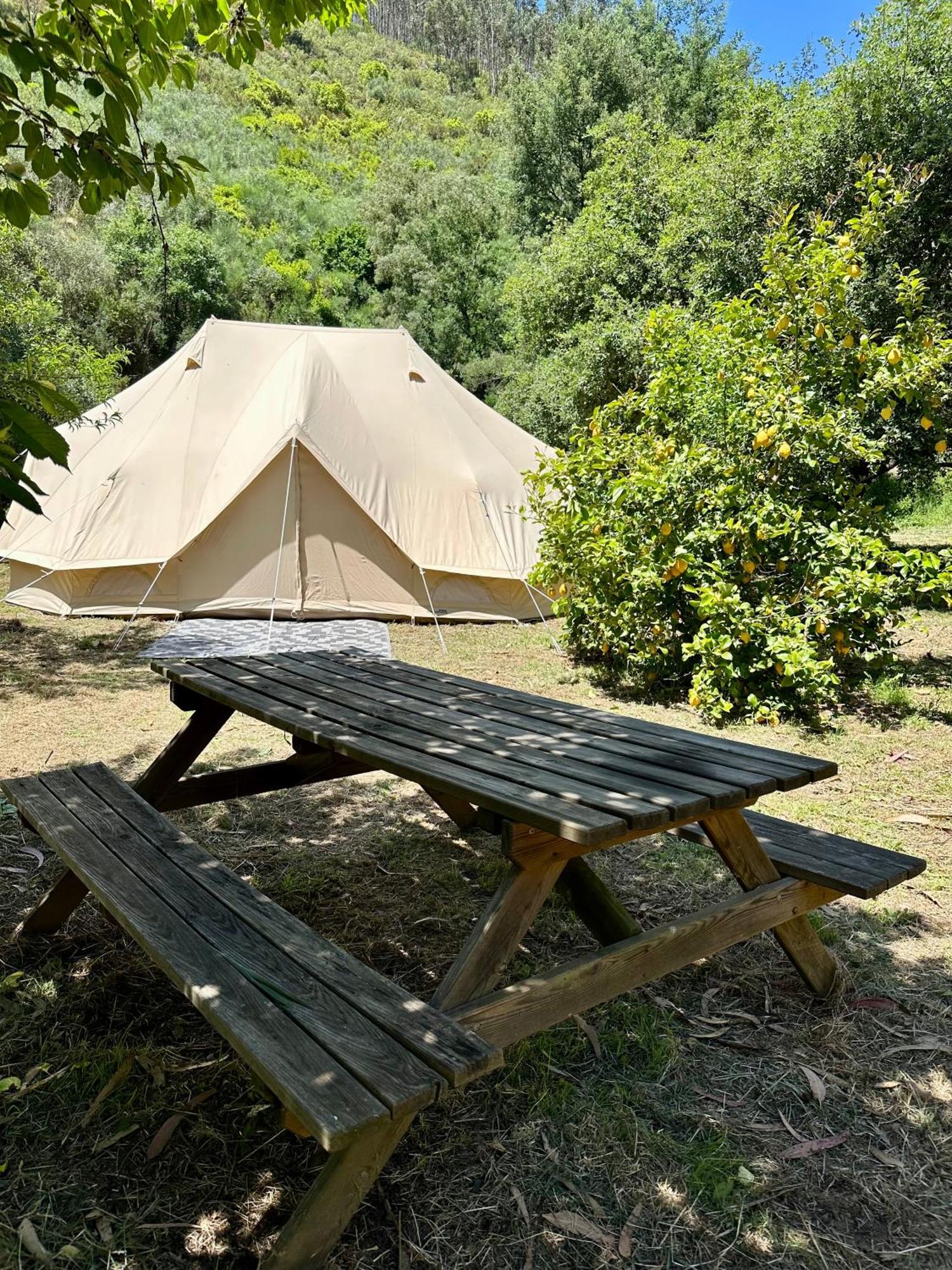 Giant Canvas Rental Tent Agro-Turismo Quinta Da Fonte Фигейро-душ-Виньюш Экстерьер фото